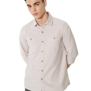 Symbol Premium Men's Casual Oxford Double Pocket Shirt - Regular Fit | Full Sleeve | Pure Cotton